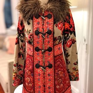 Anthropologie Elevenses Karelia Coat Size 0